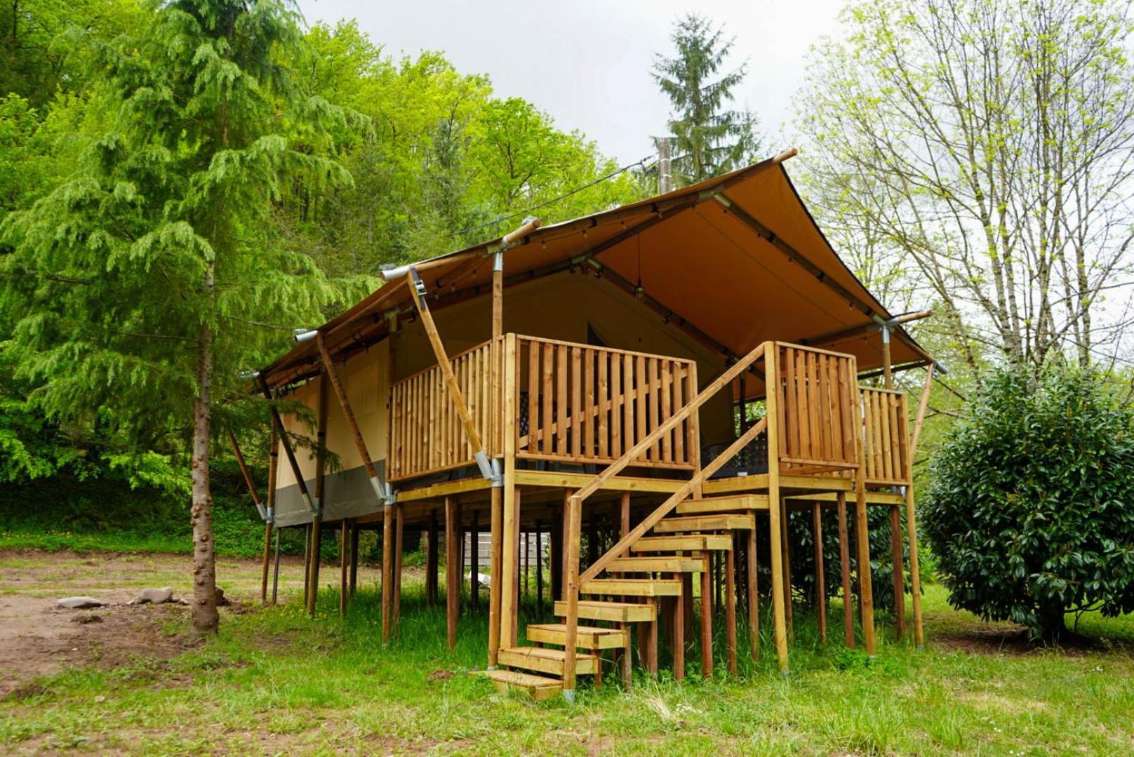 Camping Pittoresque Saint-Parthem Exterior foto