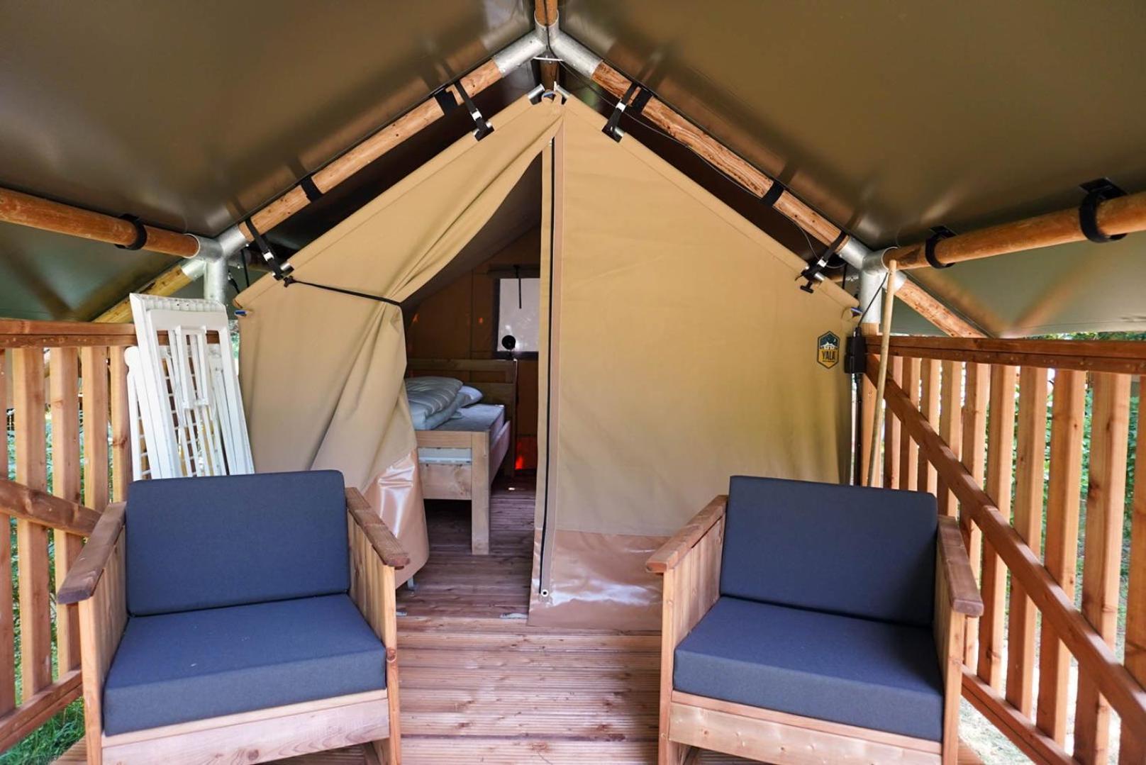 Camping Pittoresque Saint-Parthem Cameră foto