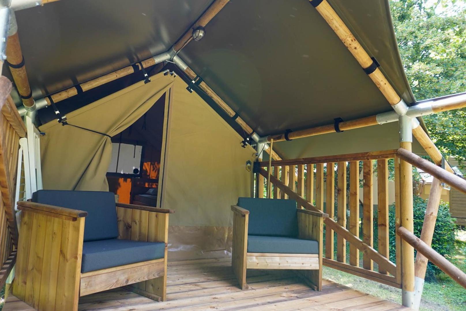Camping Pittoresque Saint-Parthem Cameră foto