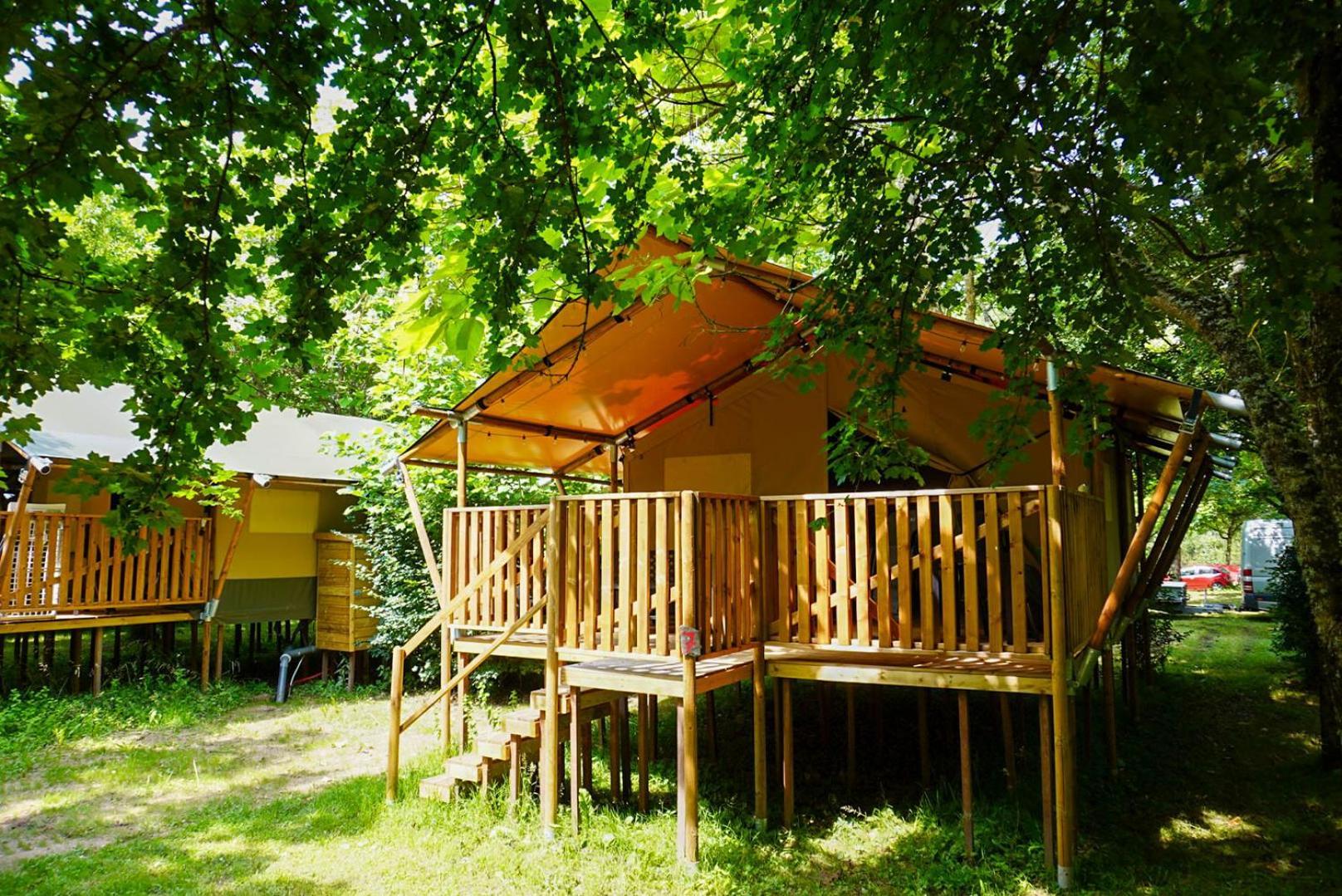 Camping Pittoresque Saint-Parthem Cameră foto