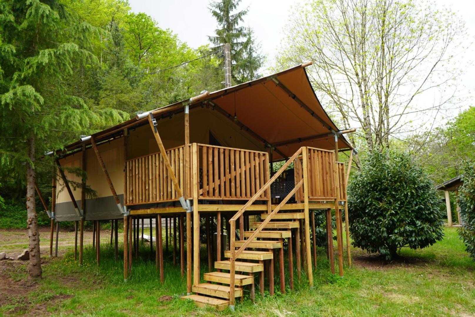 Camping Pittoresque Saint-Parthem Cameră foto